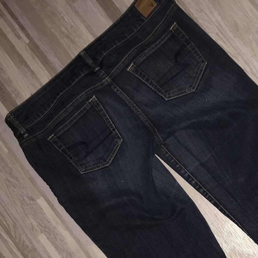 American Eagle Outfitters artist cropped jeans  sz 14 regular